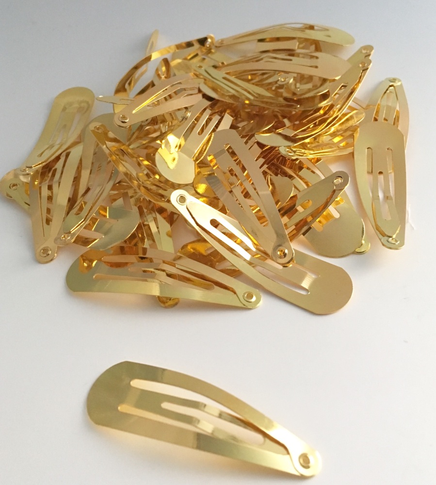 Gold Snap Clip 5cm