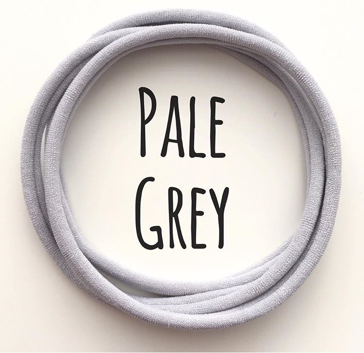 Pale Grey Dainties Nylon Headbands - ARRIVING SOON!!