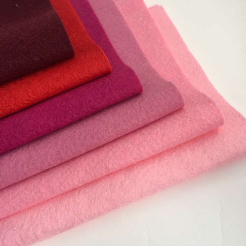 All the hearts - Wool Blend Felt Collection