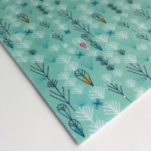 Flock by Dashwood Studio - Geo - Felt Backed Fabric