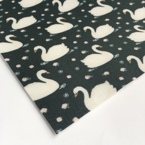 Haerae Design Archive 100% Organic - Swans by Rachel Gresham - Felt Backed