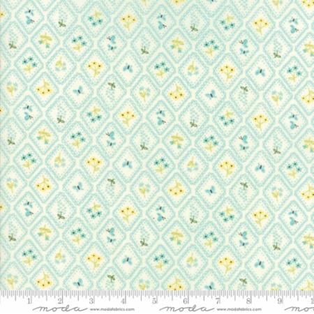 Moda Fabrics - Home Sweet Home - Aqua Garden Cameo
