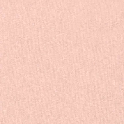 Robert Kaufman Essex Linen - Peach - Felt Backed Fabric