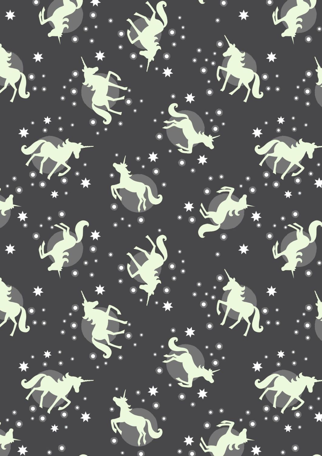 Fairy Nights Butterfly glow Lewis /& Irene Glow In The Dark Fat Quarter fabric
