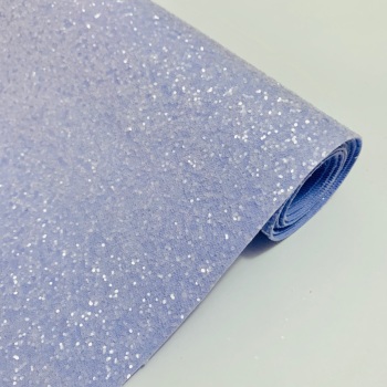 Premium Frosted Glitter Fabric - Lilac