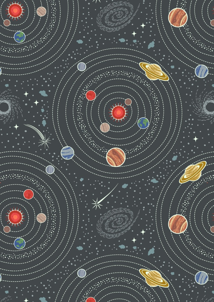 Lewis and Irene - Light Years - Dark Grey Planets - Glow in the Dark