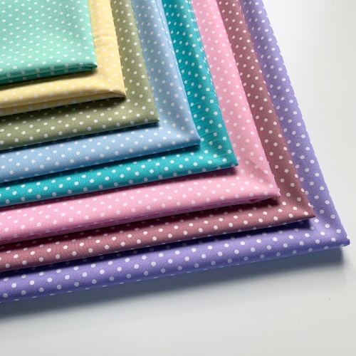 Rose and Hubble - 3mm Polka Dot Spot - Felt Backed Fabric - VARIETY OF COLO