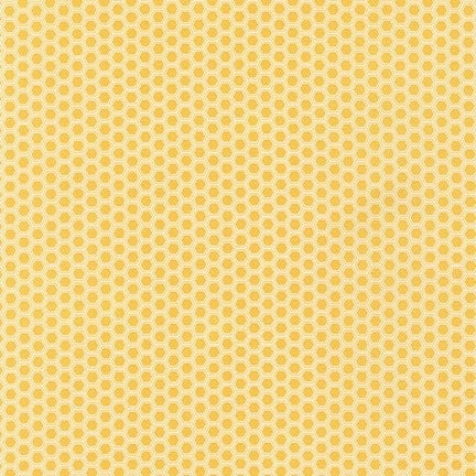 Robert Kaufman - Bees Knees - Honey - Felt Backed Fabric