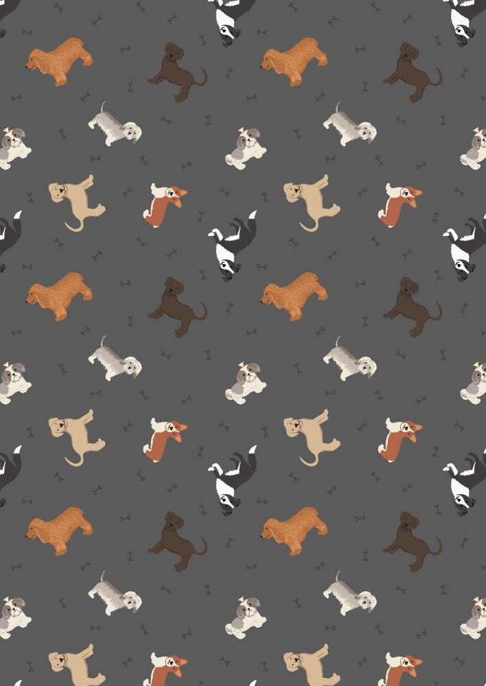 Lewis and Irene - Small Things Pets - Dogs on Dark Grey