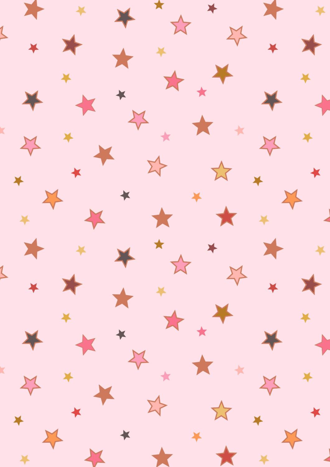 Lewis and Irene - Rainbows - Calming Stars with Rose Gold Metallic