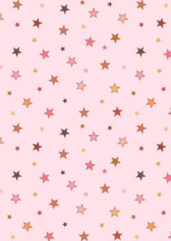 Lewis and Irene -  Rainbows - Calming Stars with Rose Gold Metallic