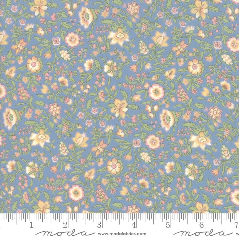 Moda Fabrics - Tres Jolie Lawn by French General - Blue
