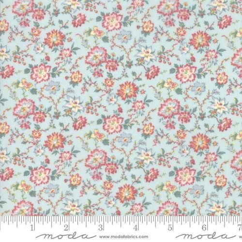 Moda Fabrics - Tres Jolie Lawn by French General - Sea Mist