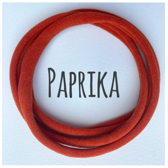 Paprika Dainties Nylon Headbands