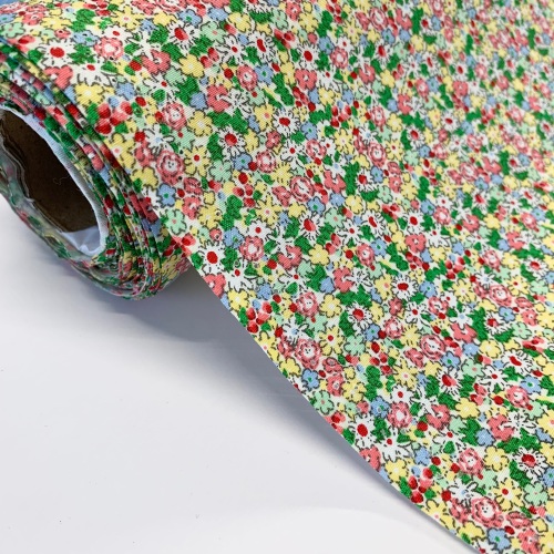 Rose and Hubble Fabrics - 100% Cotton Poplin Country Garden