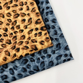 Rose and Hubble - Leopard - Felt Backed Fabric