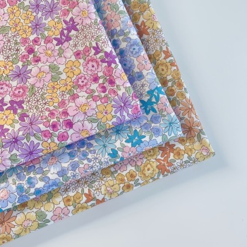 Sevenberry - Petite Garden Meadow Floral - Felt Backed Fabric