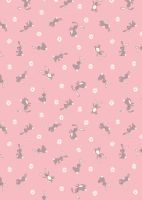 Lewis and Irene - Bunny Hop - Bunny on Pink