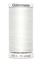 Gütermann Sew-All Thread 250m - 800 White