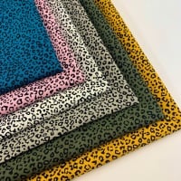 Rose and Hubble - Animal Leopard - Felt Backed Fabric