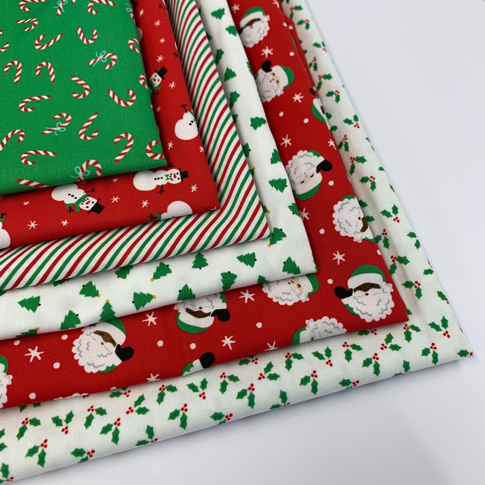 Holiday Essentials by Moda Fabrics  - Felt Backed Fabric  - 6 designs to ch