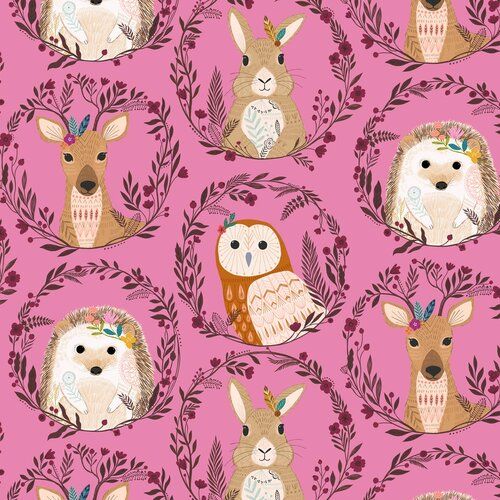 Wild - Dashwood Studio - Animal Wreaths Pink