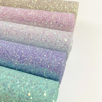 Premium Crystal Glitter Fabric 20 x 30cm Bundle