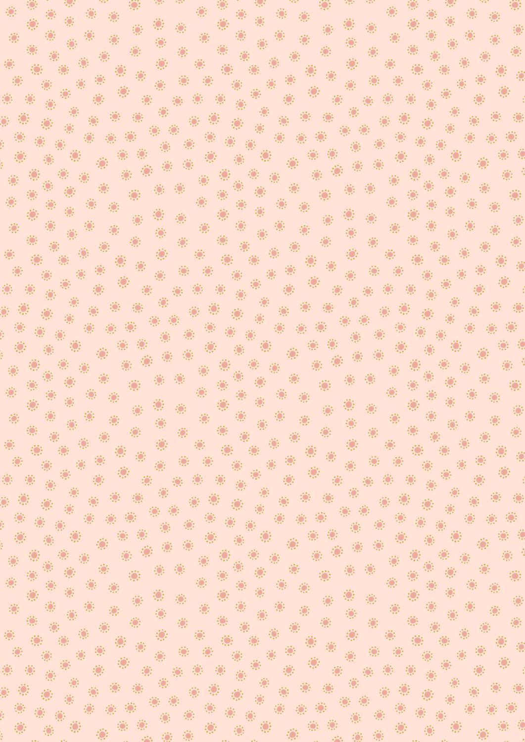 Lewis and Irene - Hannah's Flowers - Dotty Dots on Rose Pink