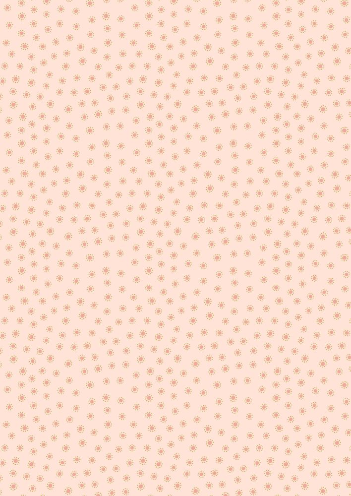 Lewis and Irene - Hannah's Flowers - Dotty Dots on Rose Pink
