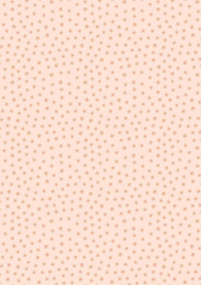 Lewis and Irene - Hannah's Flowers - Dotty Dots on Rose Pink