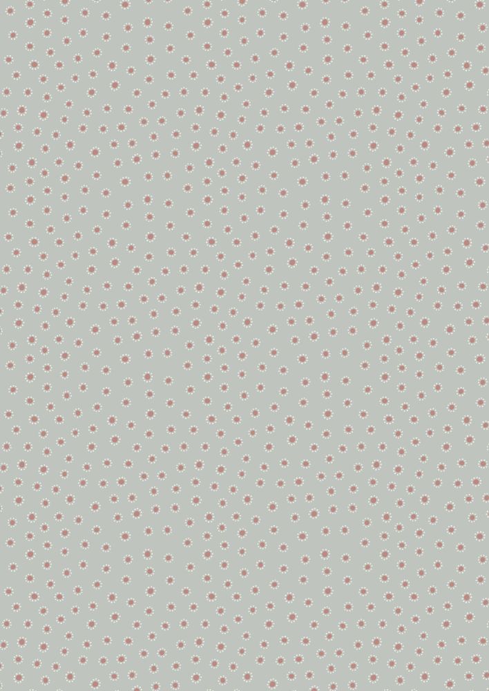 Lewis and Irene - Hannah's Flowers - Dotty Dots on Grey