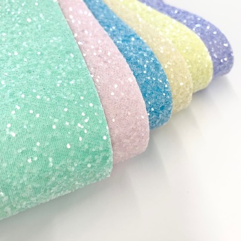 Carroway Colour Collection - Pastels - Frosted Glitter Fabric