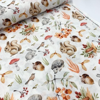 Poppy Europe Fabrics - Forest Animals