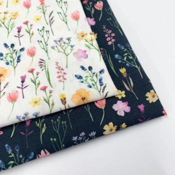 Poppy Europe - Flower Stems - Felt Backed Fabric