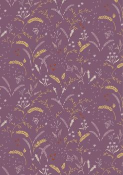 Lewis and Irene - Cassandra Connolly's Meadowside - Grassfield Gathering - Mauve/Taupe