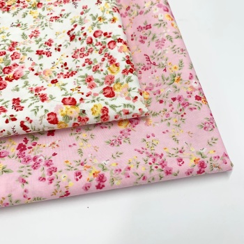 Rose and Hubble - Norah Floral - Felt Backed Fabric