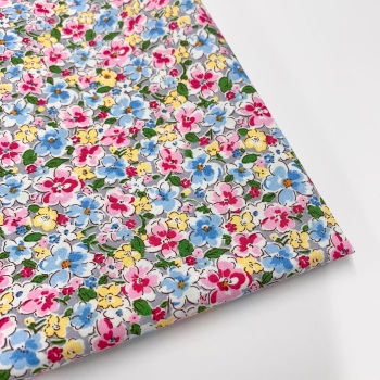 Rose and Hubble - Ellie Floral - Felt Backed Fabric