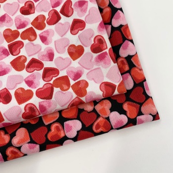 Rose and Hubble - Hearts - Felt Backed Fabric