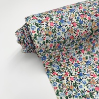 Rose and Hubble Fabrics - 100% Cotton Poplin - Lyla Floral