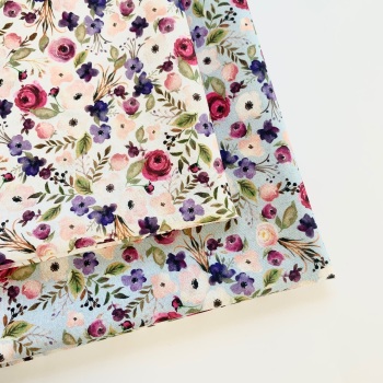 John Louden - Delilah Floral - Felt Backed Fabric