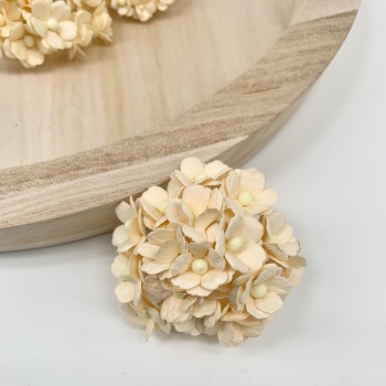 Mulberry Paper Flower Sweetheart Blossom Deep Ivory