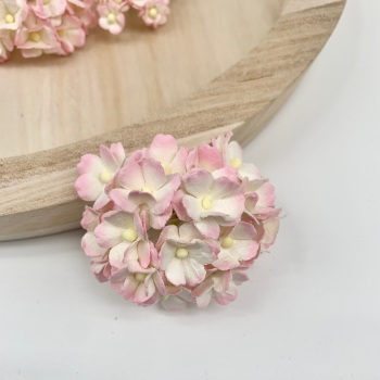 Mulberry Paper Flower Sweetheart Blossom Two Tone Pink