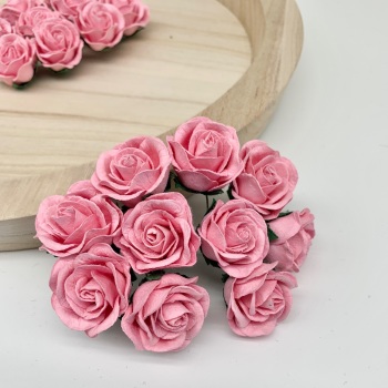 Mulberry Paper Flowers - Trellis Roses 35mm  - Baby Pink