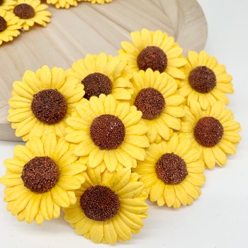 Mulberry Paper Flowers - Sunflowers