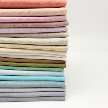 Robert Kaufman Essex Linen - Felt Backed Fabric - 20 COLOURS