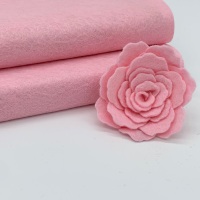 <!--030-->Pink Wool Blend Felt