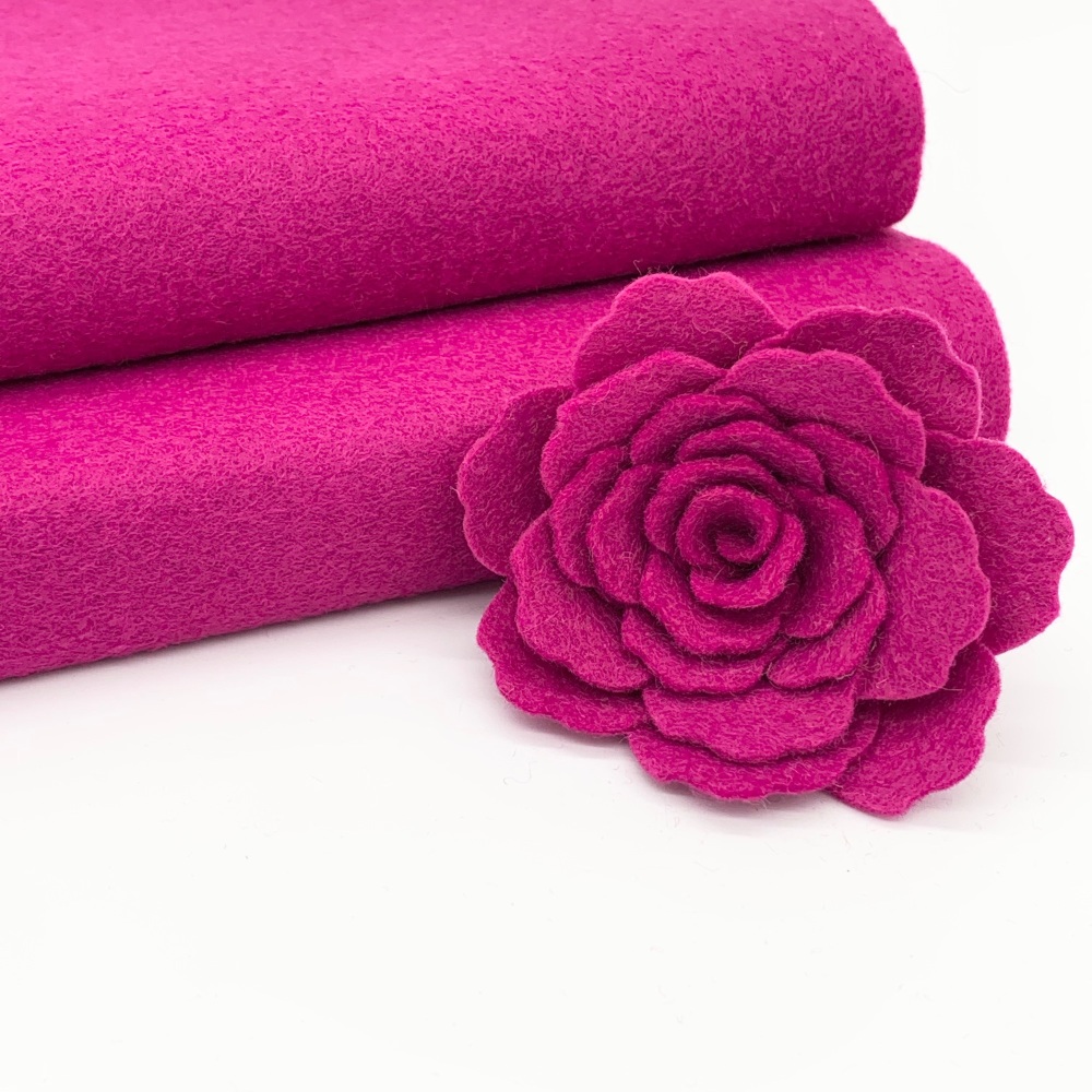 <!--036-->Rose Petal Wool Blend Felt 