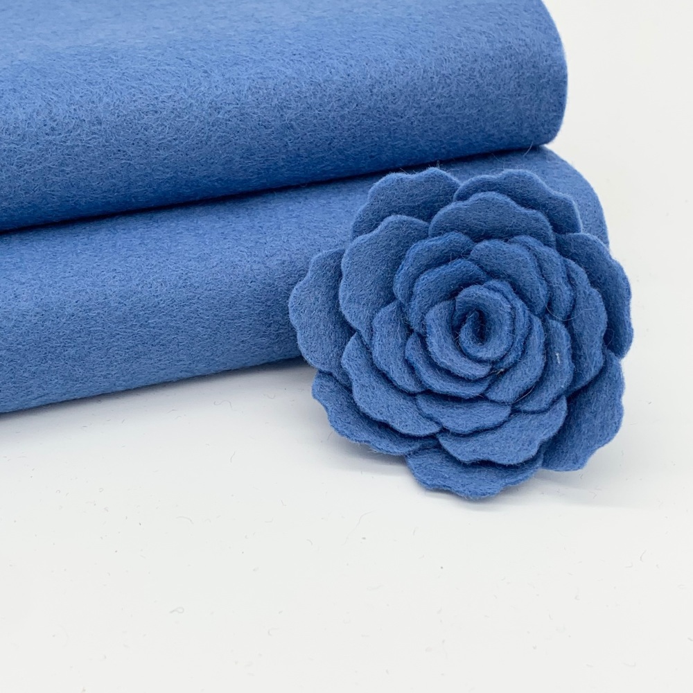 <!--059-->Norwegian Blue Wool Blend Felt