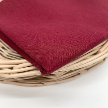 Robert Kaufman Essex Linen - Bordeaux