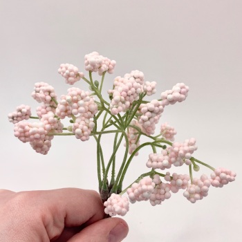 Artificial Foliage Stems - Pink Blossom
